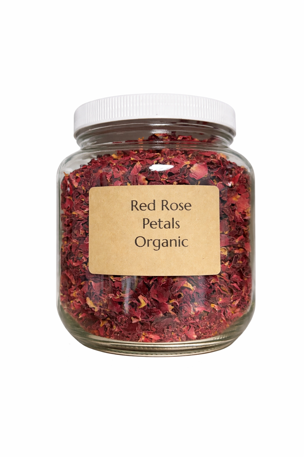 Organic Red Rose Petals