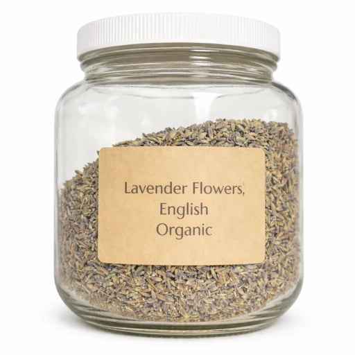 Lavender Flowers, English Organic