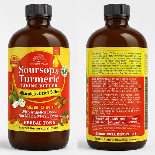 Soursop & Turmeric Detox Bitter(16 oz)