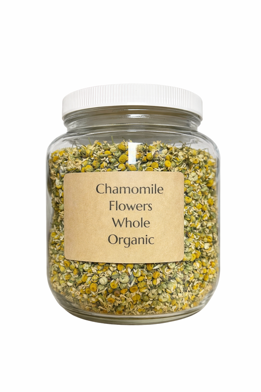 Chamomile Flowers Whole Organic