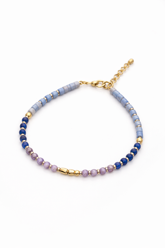 Anxiety Support- Amethyst/Sodalite/Blue Aventurine