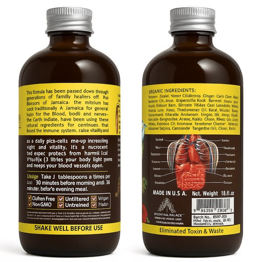 Jamaican Wood & Neem Detox Bitter (16 oz)