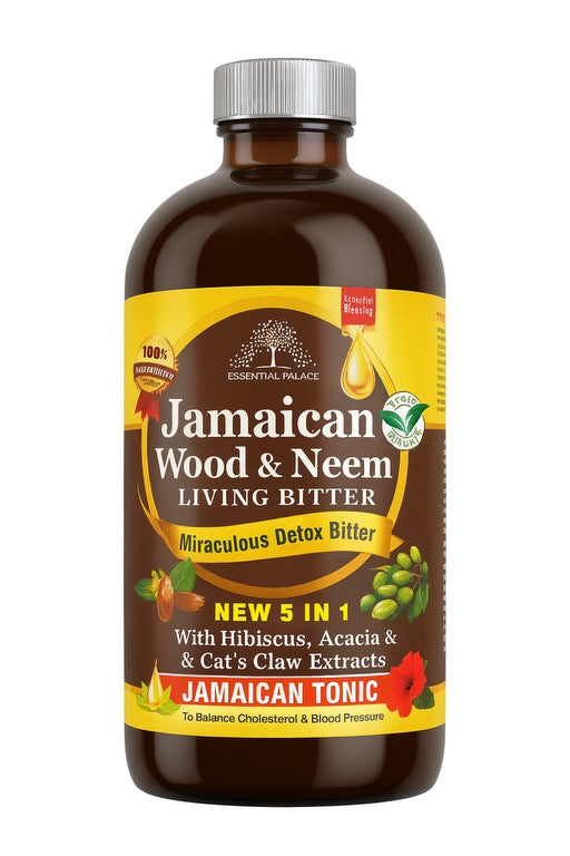 Jamaican Wood & Neem Detox Bitter (16 oz)