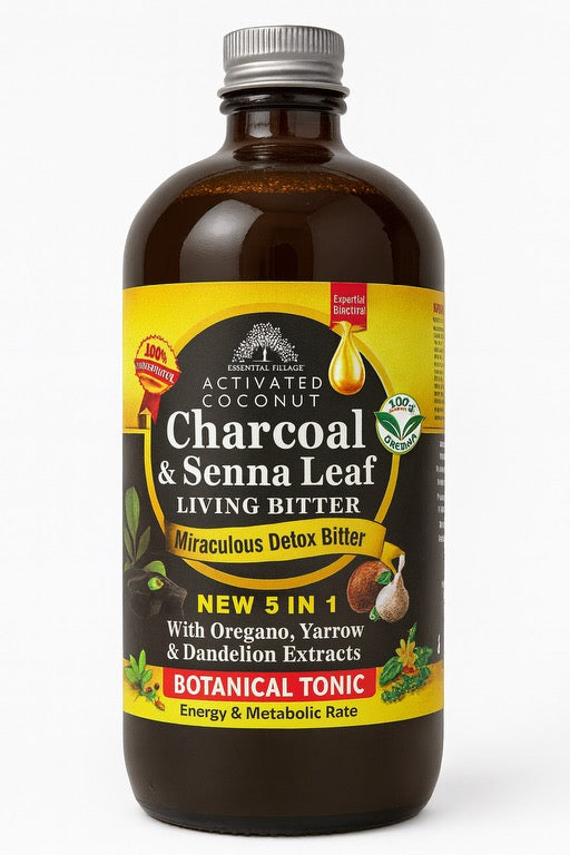 Charcoal & Senna Leaf Detox Bitter(16 oz)