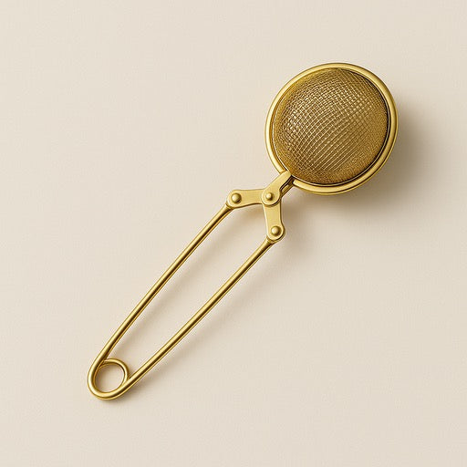 Gold Stainless Steel Tea Infuser